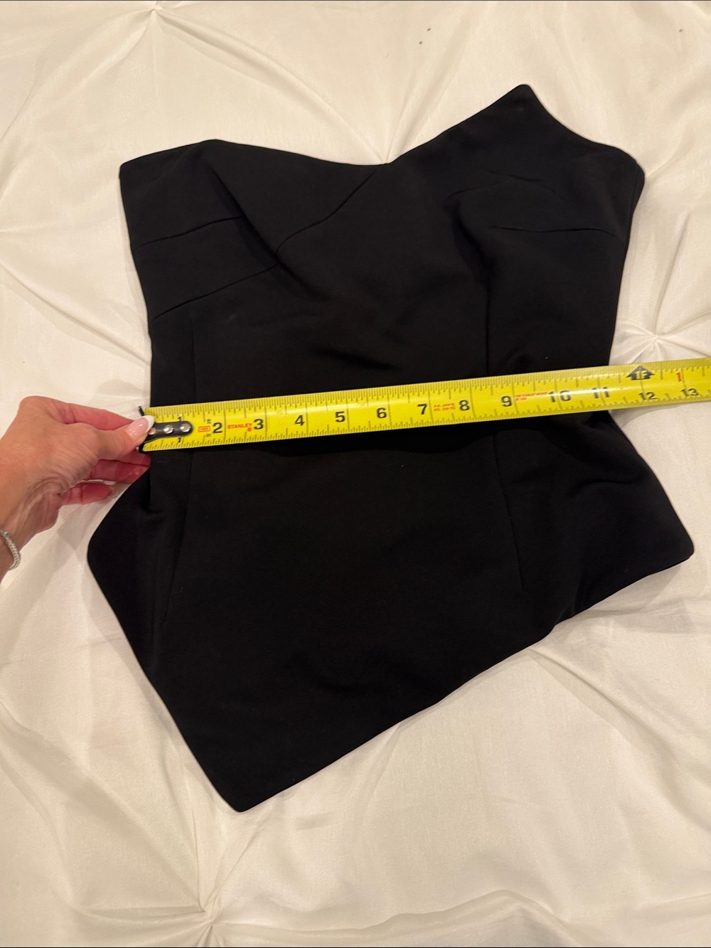 Cushnie Black Strapless Top Size 0 - Picture 8 of 8